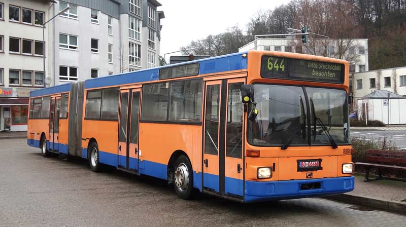 MAN SG292 auf Probelfahrt