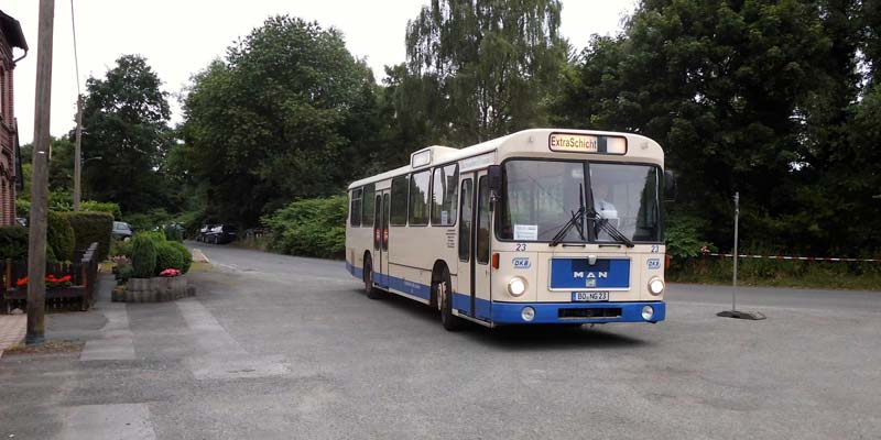 MAN SL200 an der Wendestelle