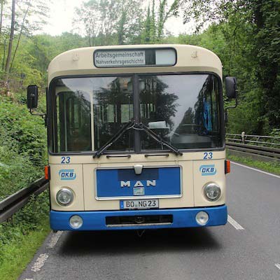 MAN SL200 in der grünen Hölle des Sauerlands