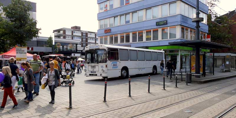 MAN SL200 Infobus von links