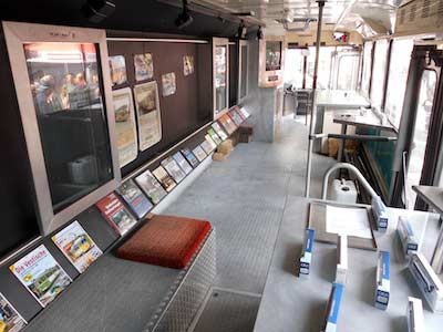 MAN SL200 Infobus innen