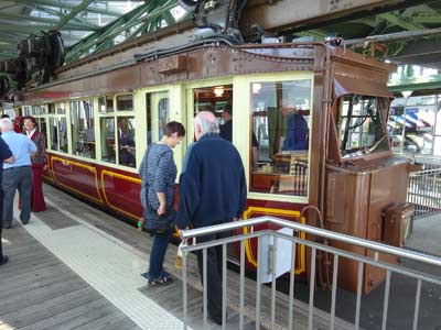 Schwebebahn-Kaiserwagen in Vohwinkel