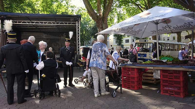 DN23 beim Gerther Sommer auf dem Marktplatz in Bochum-Gerthe